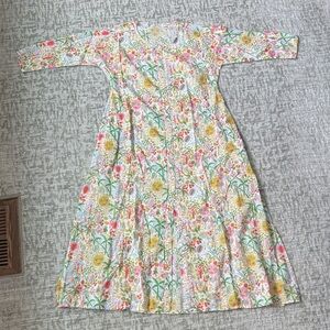 Roller Rabbit Sun and Floral Print Dress